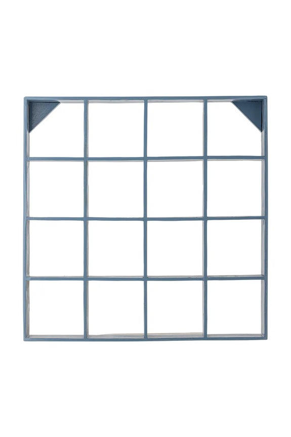 Viseća polica Bloomingville Bekka 70 x 70 x 10 cm plava 82065225