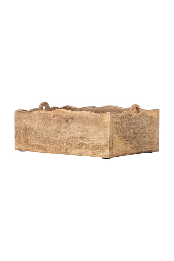 Bloomingville cutie pentru depozitare din lemn de mango 28,5 x 12 x 20 cm bej 82065404