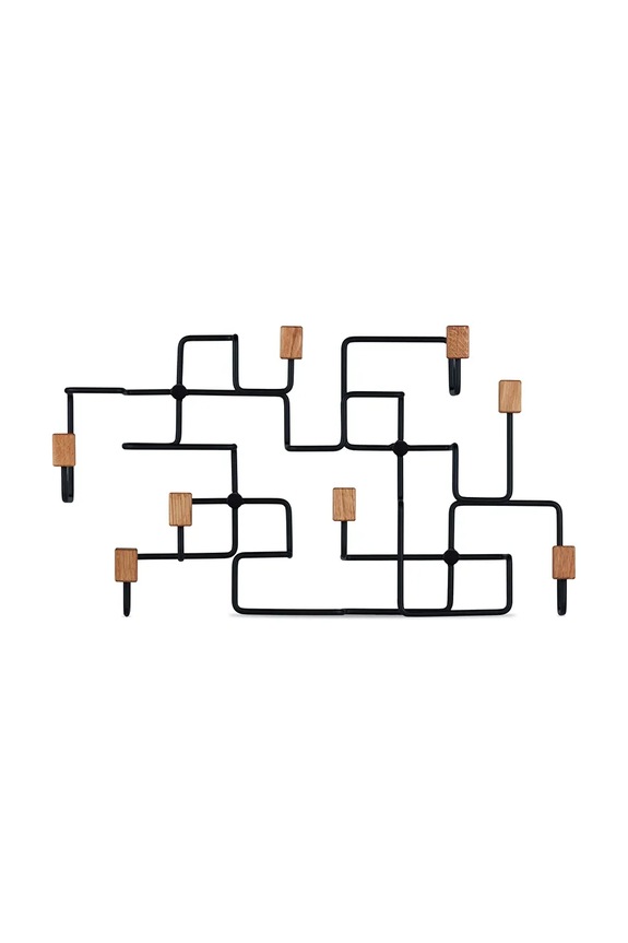 Gejst appendiabito da parete Underground 59 x 33 x 15 cm nero G10200