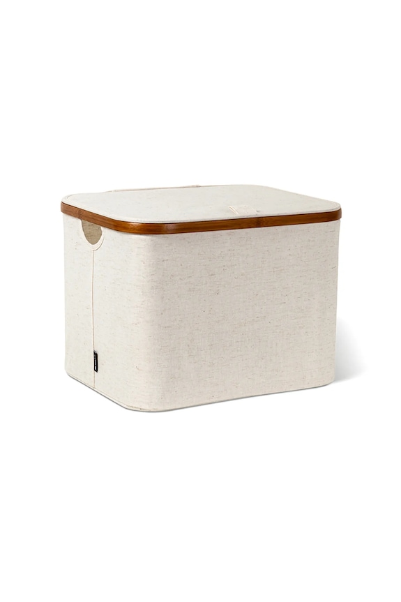 Bigso Box of Sweden box na skladovanie z textilného materiálu 40,5 x 33 x 30 cm 6983S0601.99 béžová AA00