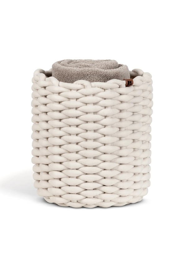 Bigso Box of Sweden kôš na skladovanie z textilného materiálu 25 x 25 cm 6991S0901.99 biela AA00