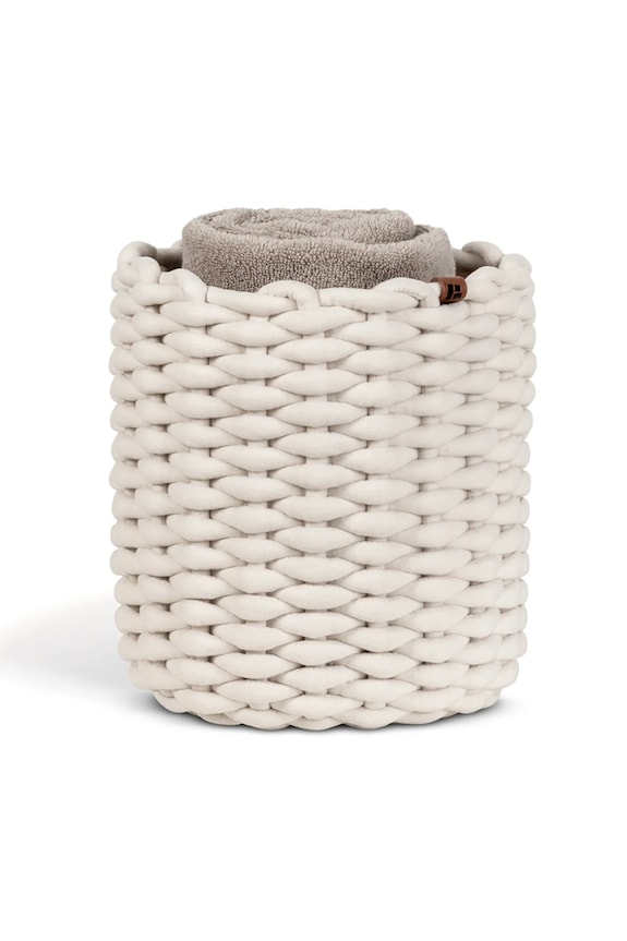 Bigso Box of Sweden kôš na skladovanie z textilného materiálu 25 x 25 cm 6991S0901.99 biela AA00