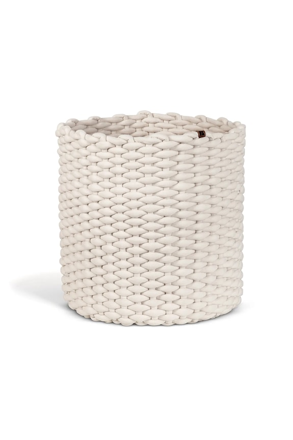 Bigso Box of Sweden kôš na skladovanie z textilného materiálu 40 x 40 cm biela 6992S0901.99