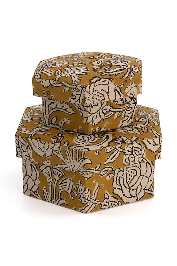 Doing Goods set de cutii pentru depozitare din material textil multicolor 1.20.21.029.008.3
