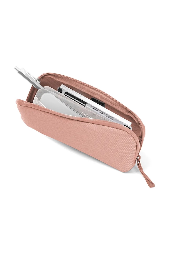 Salon i sypialnia Orbitkey piórnik z materiału tekstylnego WPC1.RSE.109 pomarańczowy