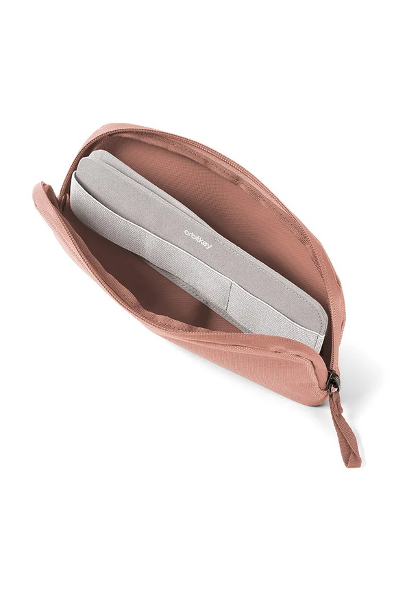 Orbitkey piórnik z materiału tekstylnego WPC1.RSE.109 pomarańczowy