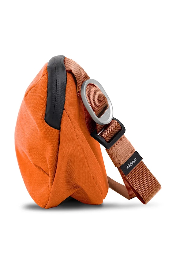Orbitkey taška cez rameno z textilného materiálu oranžová BUM1.TER.109