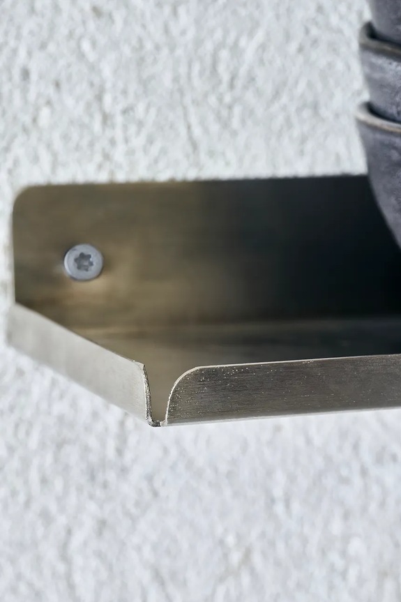 Living și dormitor House Doctor raft de perete din fier 43 x 11,5 x 4 cm 207241003 gri