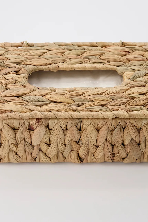 Living și dormitor House Doctor recipient pentru șervețele 27 x 14 x 9 cm 262240300 bej