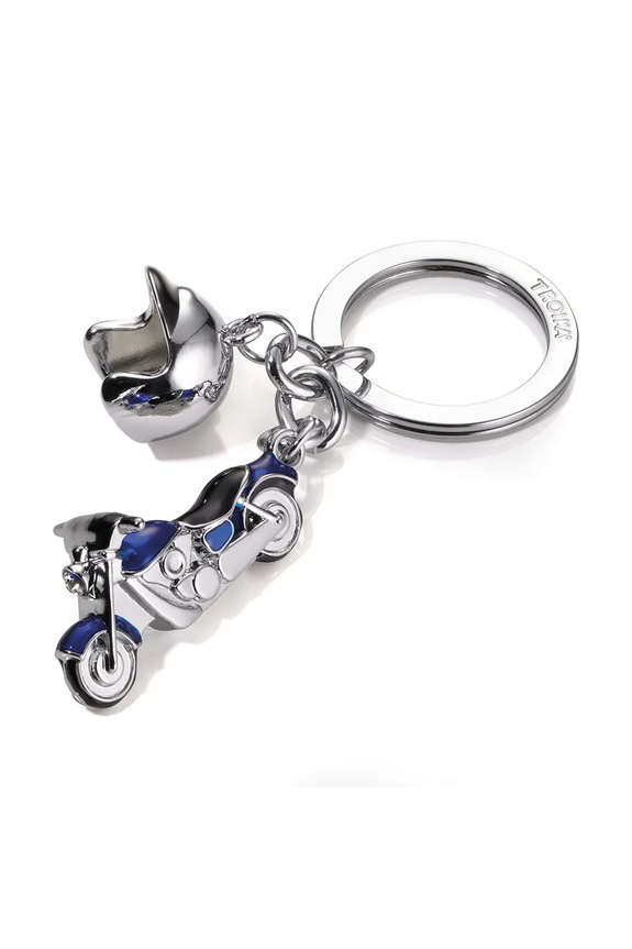 Troika privjesak za ključeve od poliranog metala 11 x 3,5 x 2,8 cm siva TRKR13.23.CH