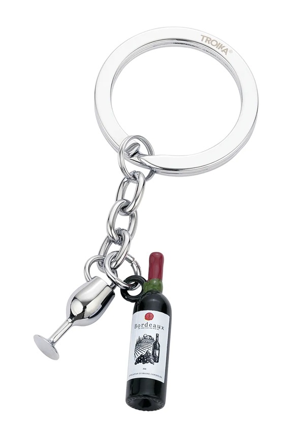 Troika brelok na klucze z metalu polerowanego 8,7 x 3,5 x 1 cm multicolor TRKR24.16.CH