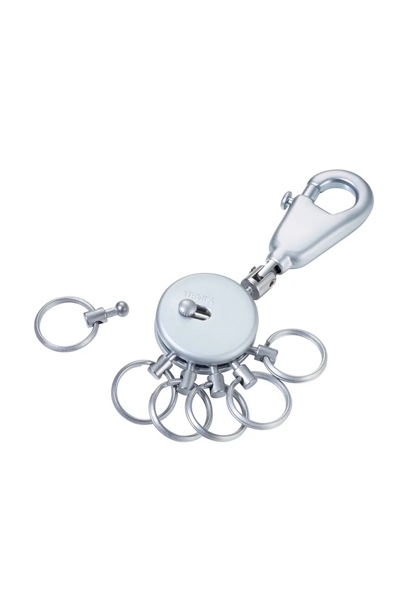 Troika brelok na klucze 9 x 2,5 x 1 cm TRKYR60.MC szary AA00