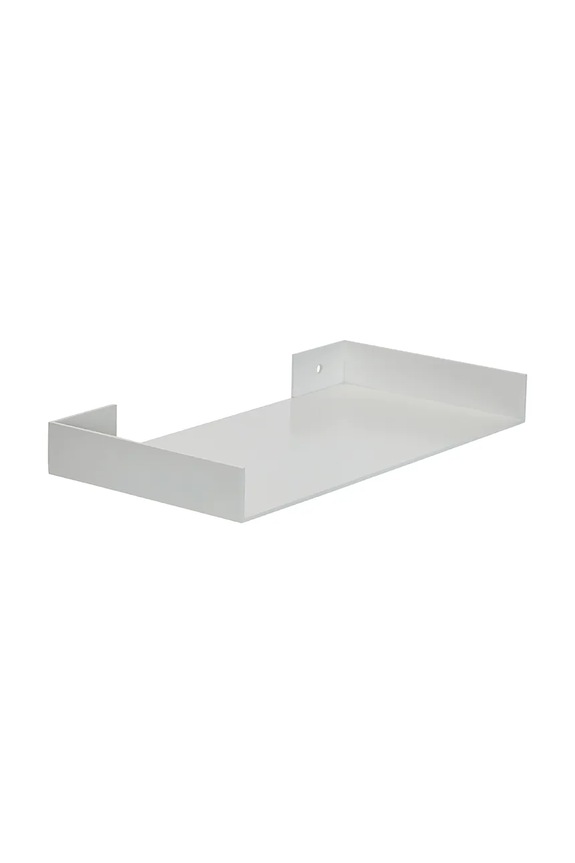 Hübsch raft de perete din metal 30 x 15 x 3 cm 992109 gri AA00