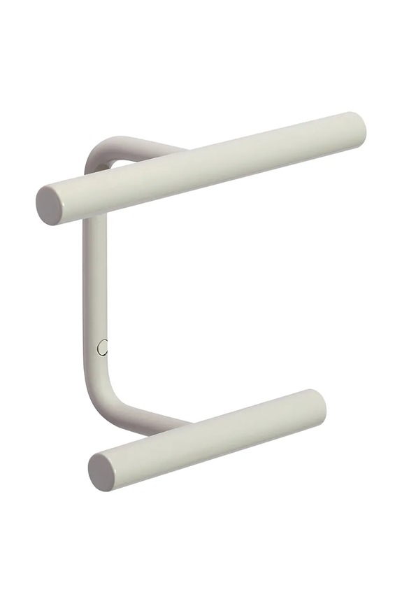Hübsch cuier de perete din fier 20 x 10 x 15 cm gri 992122