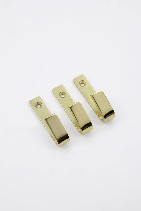 House Doctor σετ γάντζων επιτοίχιο από ανοξείδωτο χάλυβα 7 x 1,5 cm 205343005 κίτρινο AA00