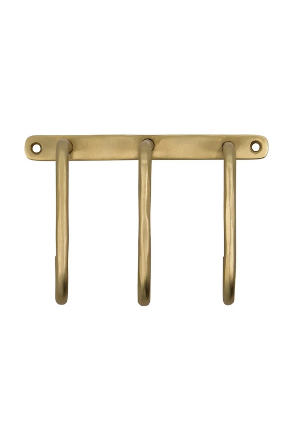 House Doctor Κρεμάστρα επιτοίχια από ανοξείδωτο χάλυβα 15 x 4 x 10 cm κίτρινο 205345018