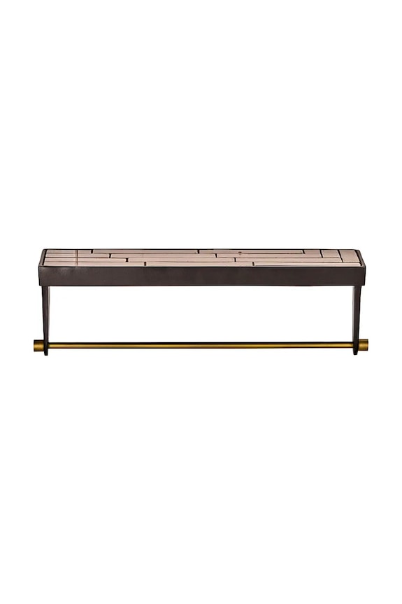 House Doctor raft de perete din lut 45 x 11 x 14 cm multicolor 266140076