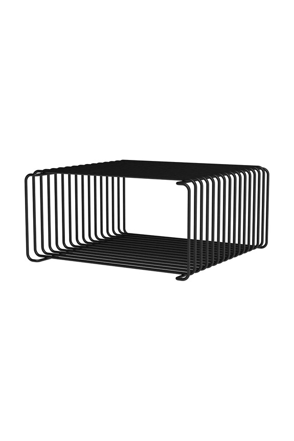 Montana półka modułowa ze stali nierdzewnej 17,2 x 34,8 x 34,8 cm czarny 7661T.35