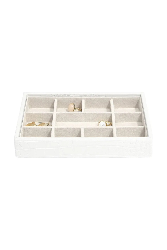 Stackers organizator de bijuterii alb 74343