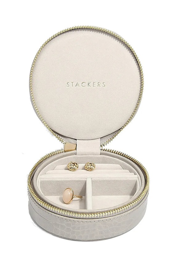 Potovalna škatla za nakit Stackers bež 74356