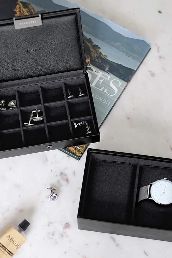 Kutijca za nakit Stackers 74321 crna