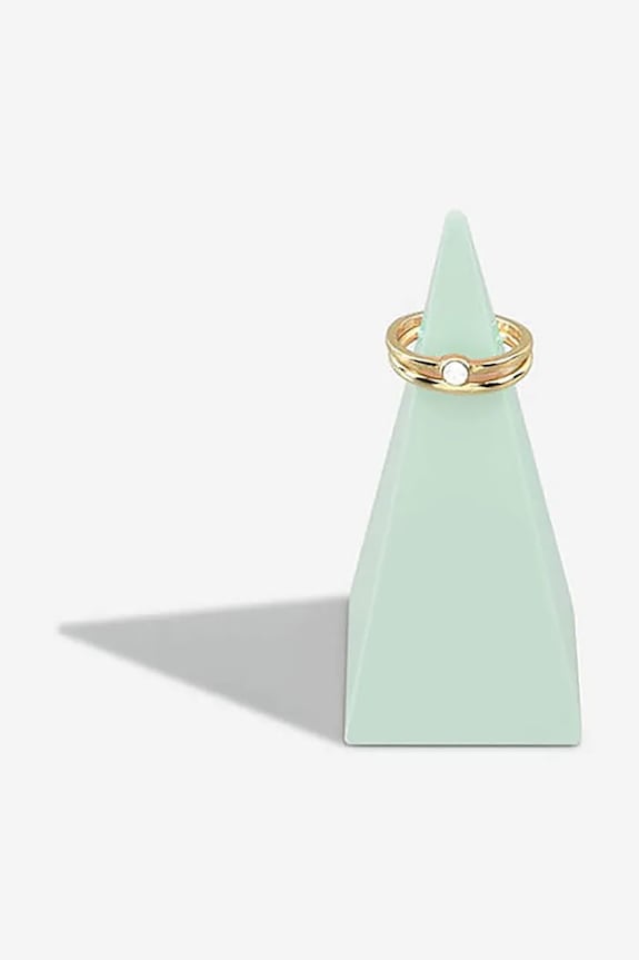 Stackers stand per gioielli verde 73735