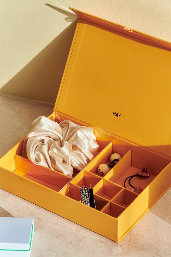Κοσμηματοθήκη HAY Colour 23,2 x 16,1 x 4,6 cm πορτοκαλί AE733.E141