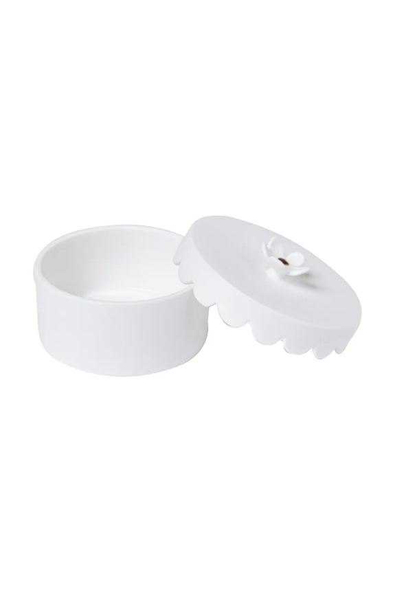 Posoda za nakit Raeder 6,5 x 6,5 cm C17685 bela AA00