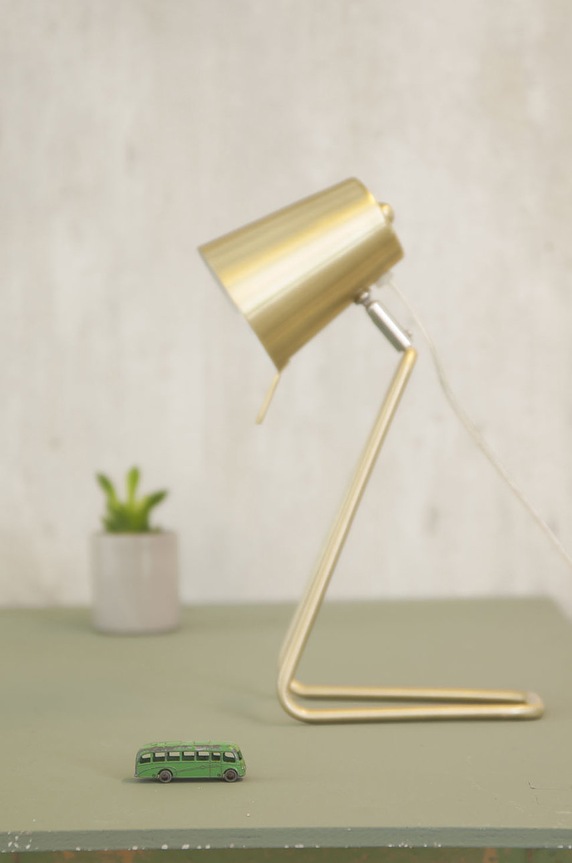 Leitmotiv lampa stołowa LM1129 żółty AA00