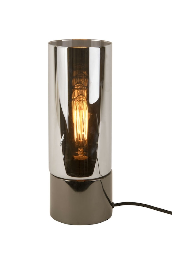 Leitmotiv lampa stołowa szary LM1961GM
