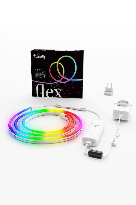 Twinkly elastyczna listwa LED 192 LED RGB 2m - Starter Kit multicolor TWFL200STW.WEU