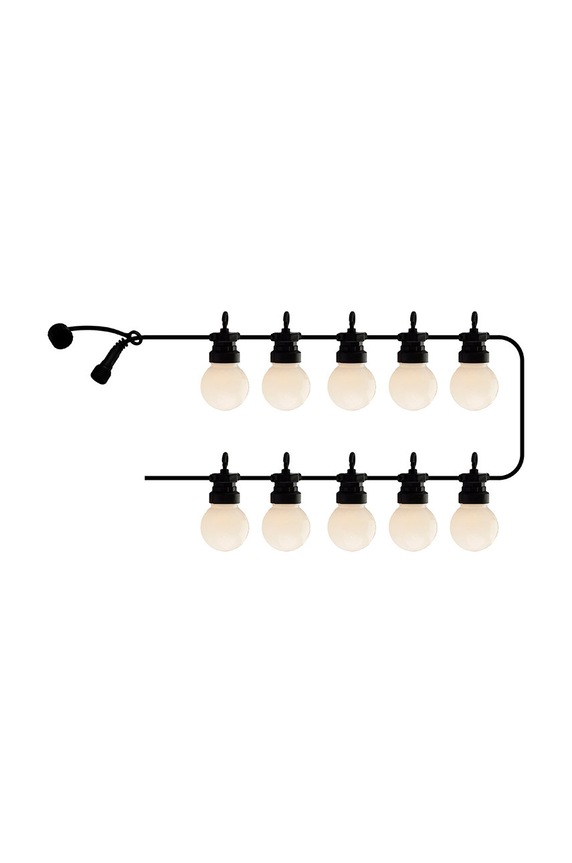 Sirius girlanda LED Lucas Start set, 10 LED 3 m czarny 69610