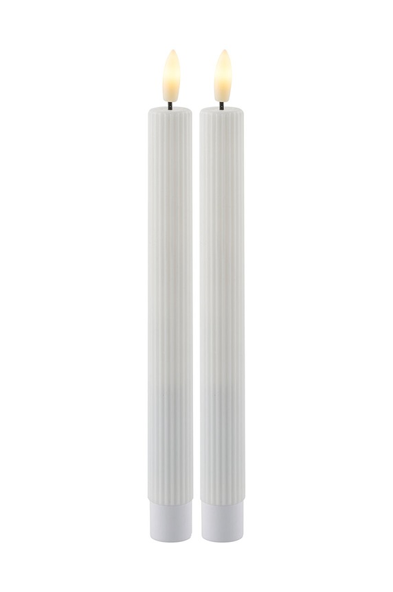 Sirius zestaw świec led Smilla Crown 2-pack biały 80253