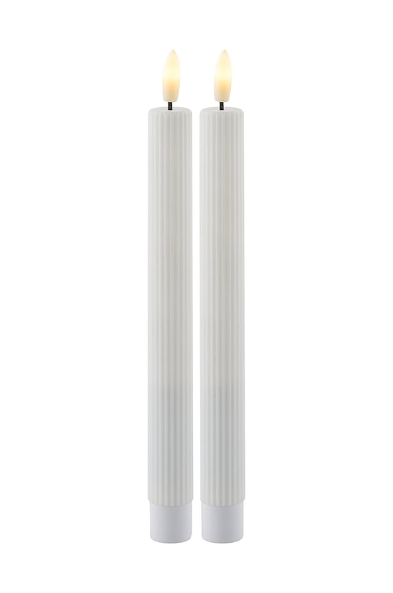 Sirius zestaw świec led Smilla Crown 2-pack biały 80253