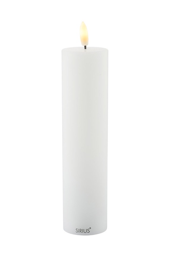 Sirius świeca LED Sille Rechargeable 20 cm biały 80611