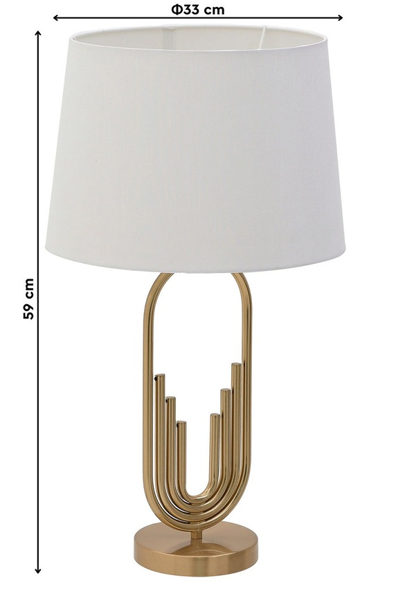 Salon i sypialnia Lampa stołowa 3.15.501.0068 żółty