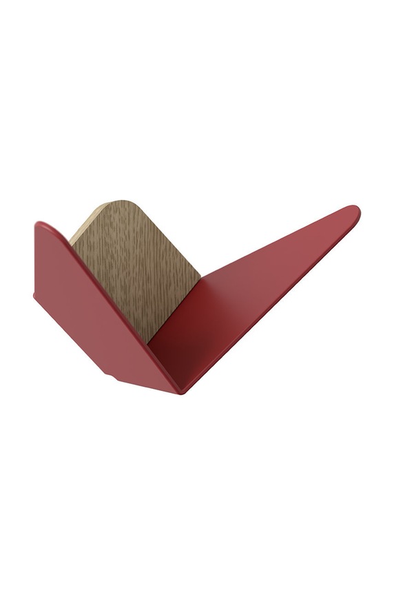 Umage κρεμάστρα τοίχου με ράφι Butterflies Medium κόκκινο 5284.Umage