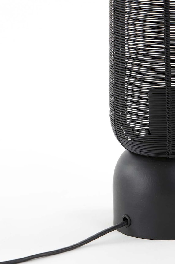 Living și dormitor Light & Living veioza 1875212 negru