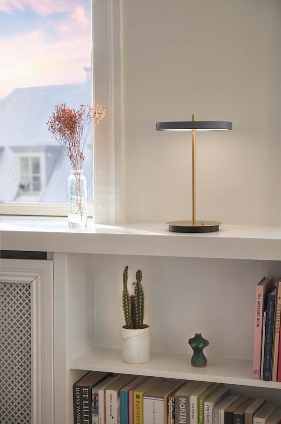 Obývacia izba a spálňa Led stolná lampa Umage Asteria Move 2501 viacfarebná