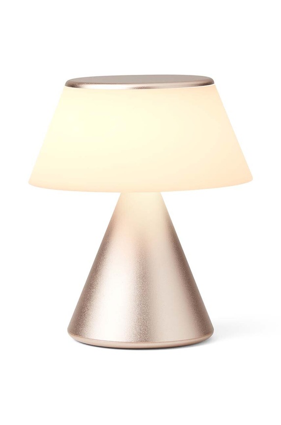 Dnevni boravak i spavaća soba Led lampa Lexon Luma M LH87MD zlatna