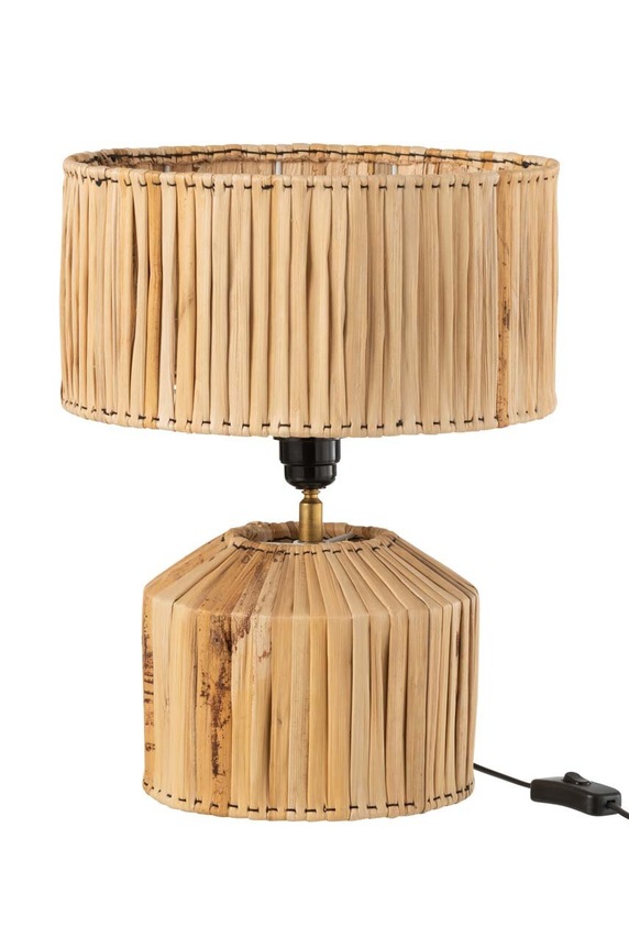J-Line lampa stołowa żółty 20795