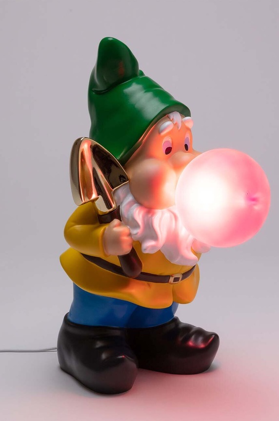Salon i sypialnia Seletti lampa stołowa Working Gummy Lamp 07140 multicolor