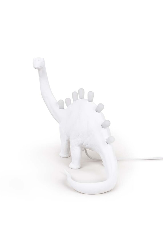 Living și dormitor Seletti veioza Jurassic Lamp Bronto 14762 alb