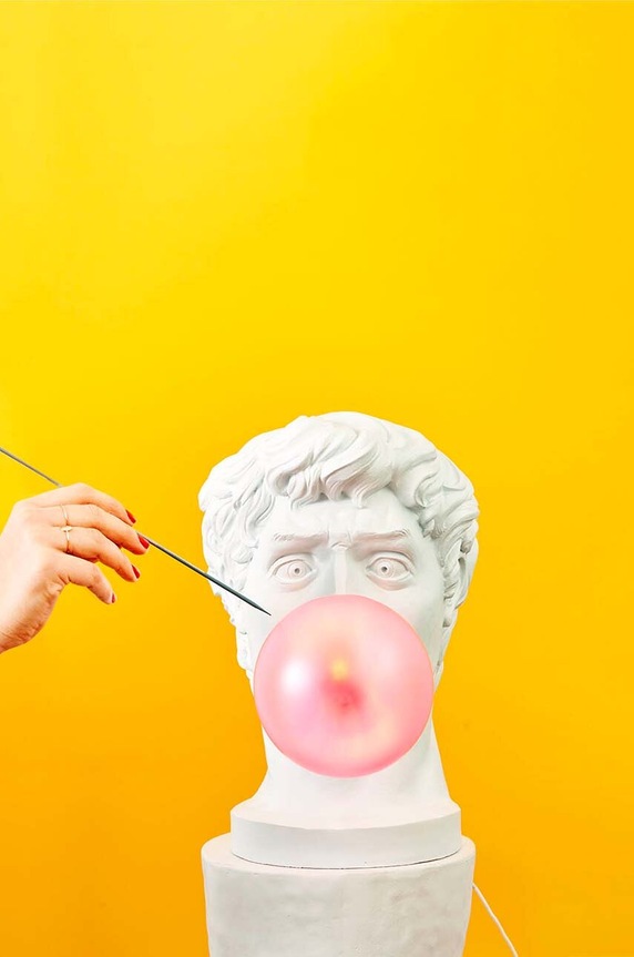 Seletti lampada da tavolo Wonder Times 14803 multicolore