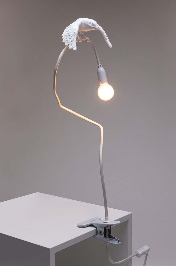 Seletti Sparrow alb 15311.