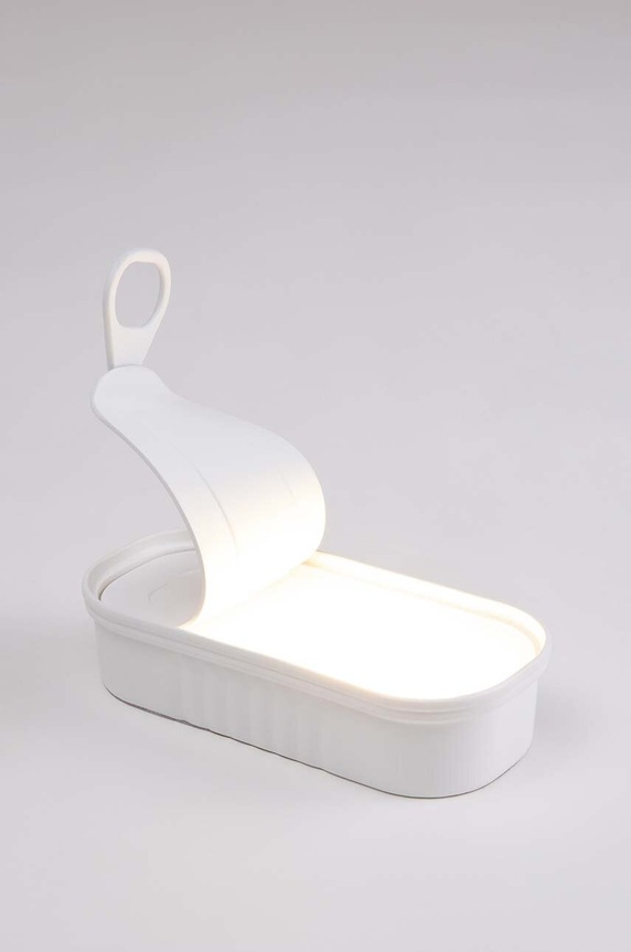 Obývacia izba a spálňa Led lampa Seletti Daily Glow Sardina 15352 biela