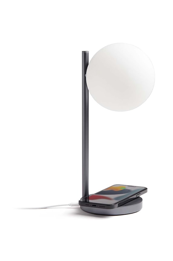 Lexon lampka z ładowarką bezprzewodową Bubble Lamp LH70X czarny AA00