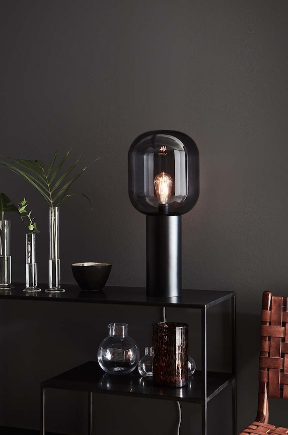 Markslöjd lampa stołowa 107479 czarny AA00