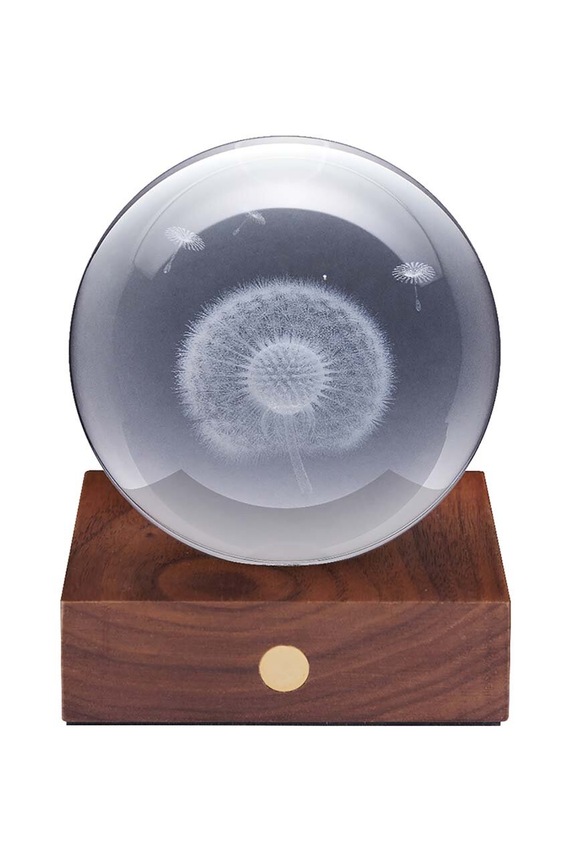 Gingko Design lampa ledowa Amber Crystal Light multicolor G025DL