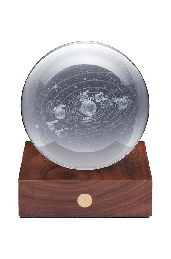 Gingko Design lampa ledowa Amber Crystal Light multicolor G025SO